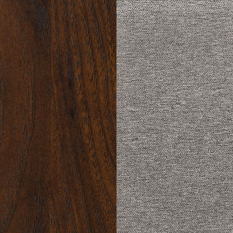 Welsley Walnut 5-piece California King Bedroom Set - Ornate Home