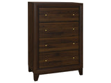 Welsley Walnut Chest - Ornate Home