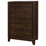 Welsley Walnut Chest - Ornate Home