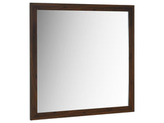 Welsley Walnut Dresser Mirror - Ornate Home