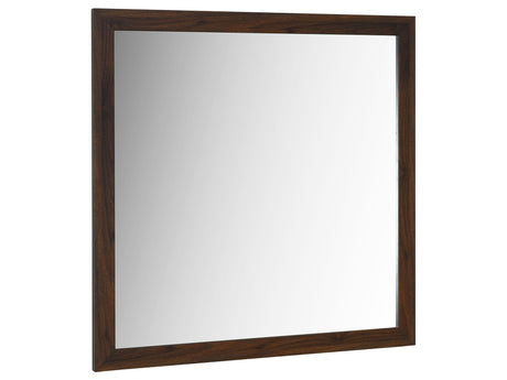 Welsley Walnut Dresser Mirror - Ornate Home