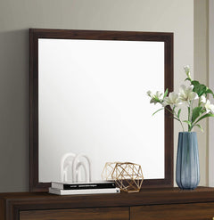 Welsley Walnut Dresser Mirror - Ornate Home