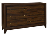 Welsley Walnut Dresser - Ornate Home