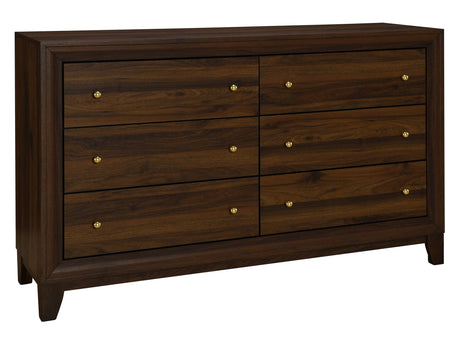 Welsley Walnut Dresser - Ornate Home