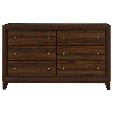 Welsley Walnut Dresser - Ornate Home