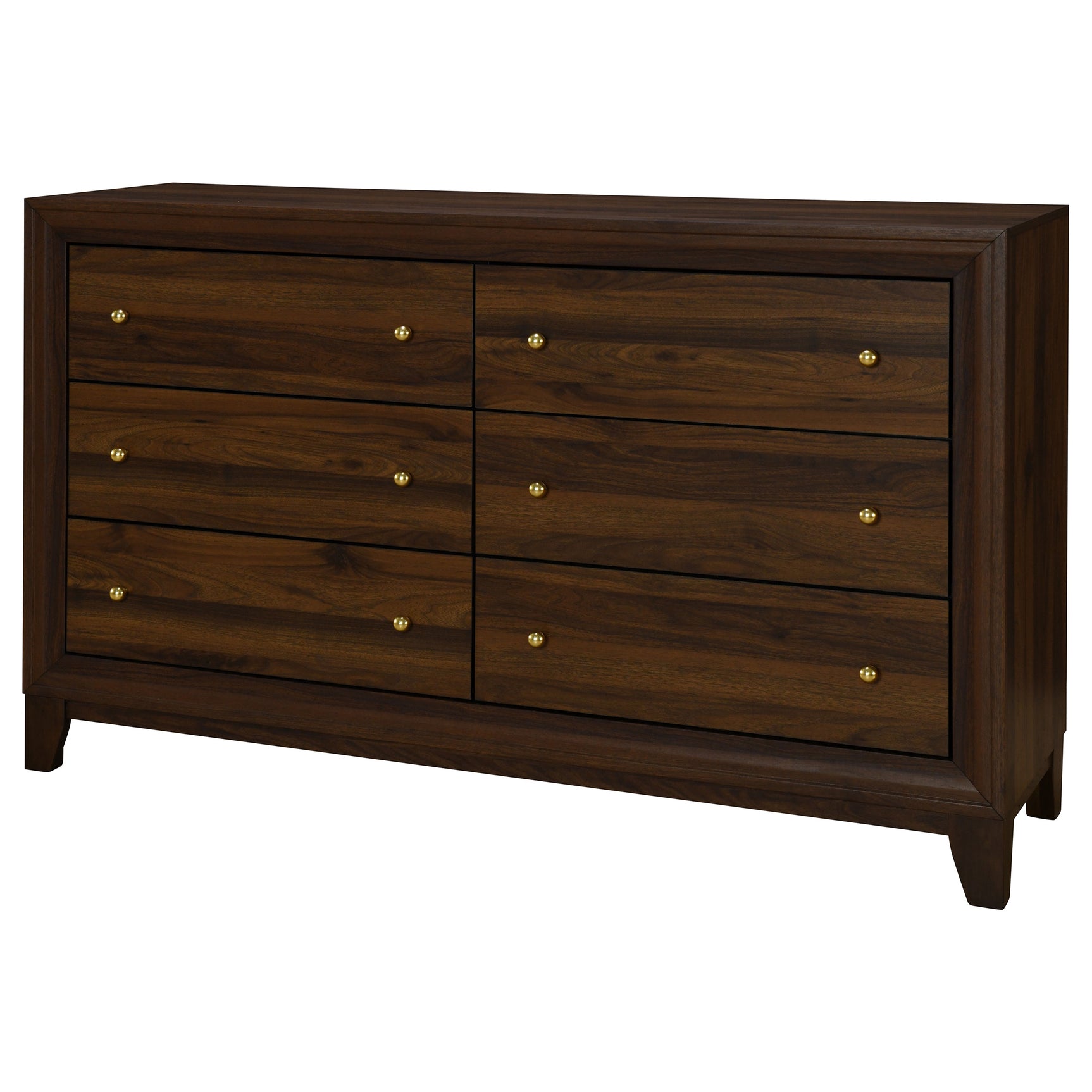 Welsley Walnut Dresser - Ornate Home