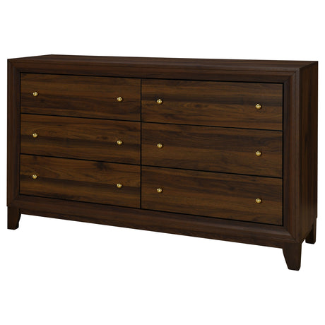 Welsley Walnut Dresser - Ornate Home