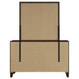 Welsley Walnut Dresser and Mirror - Ornate Home