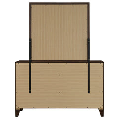 Welsley Walnut Dresser and Mirror - Ornate Home