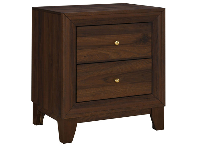 Welsley Walnut Nightstand - Ornate Home