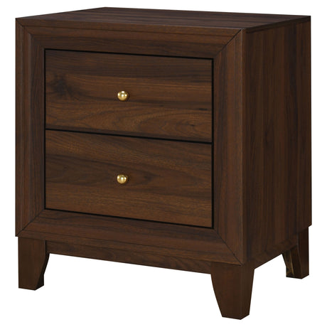 Welsley Walnut Nightstand - Ornate Home