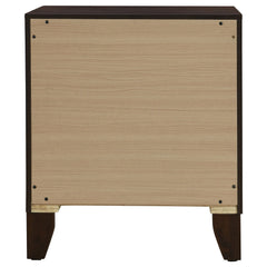 Welsley Walnut Nightstand - Ornate Home