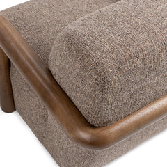 Welson Warm Mocha Swivel Accent Chair