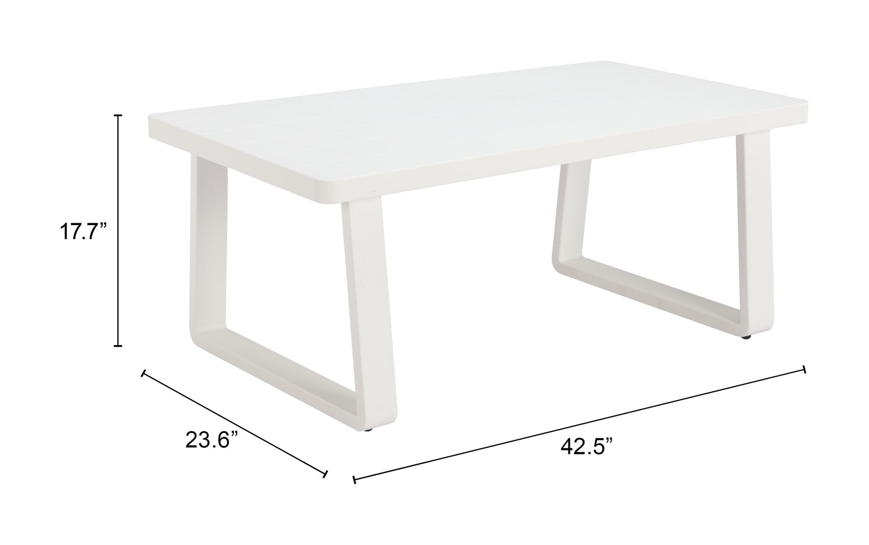 Welt White Coffee Table