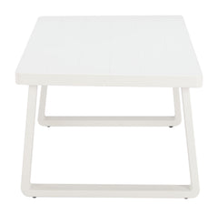 Welt White Outdoor Coffee Table - Ornate Home