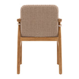 Wembley Beige/Natural Outdoor Dining Chair (Set of 2) - Ornate Home