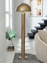 Wendfield Antique Gold Floor Lamp (Online Special Price) - Ornate Home