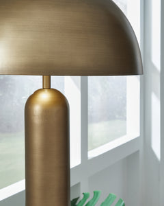 Wendfield Antique Gold Floor Lamp - Ornate Home