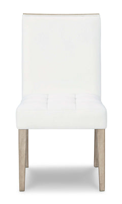Wendora Bisque & White Dining Room Chair (Set of 2) - Ornate Home