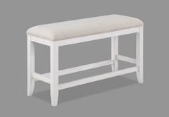 Wendy White Counter Height Dining Set - Ornate Home