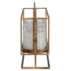 Wenman Gold Triple Candleholder - Ornate Home
