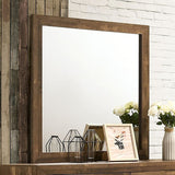 Wentworth Light Walnut Mirror - Ornate Home