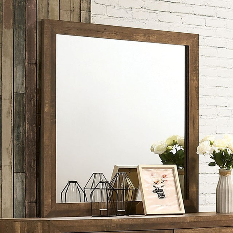 Wentworth Light Walnut Mirror - Ornate Home