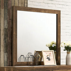 Wentworth Light Walnut Mirror - Ornate Home