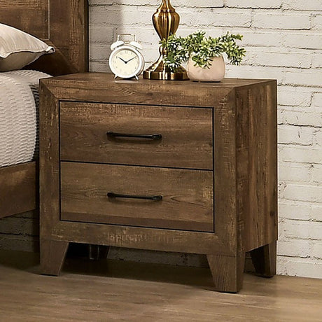Wentworth Light Walnut Nightstand - Ornate Home