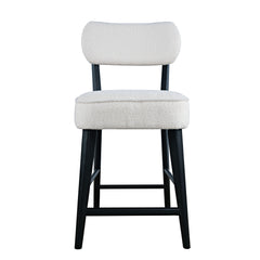 Wes Black Counter Stool (Set of 2) - Ornate Home