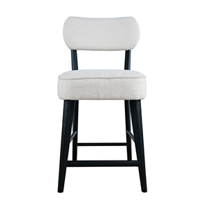 Wes Black Counter Stool (Set of 2) - Ornate Home
