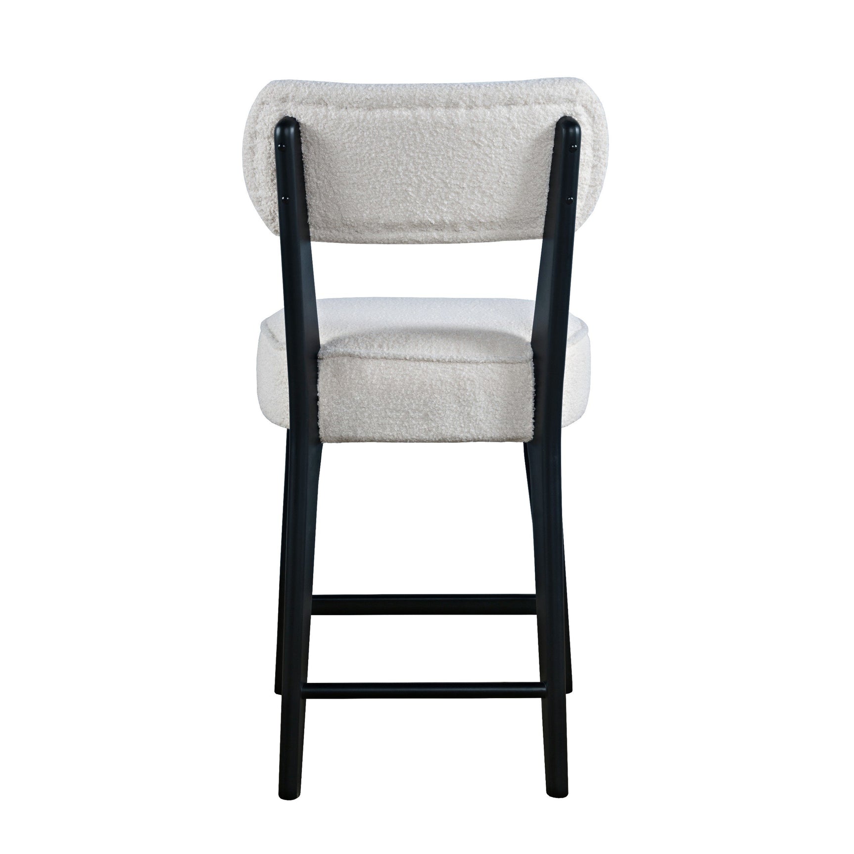 Wes Black Counter Stool (Set of 2) - Ornate Home