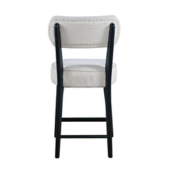 Wes Black Counter Stool (Set of 2) - Ornate Home