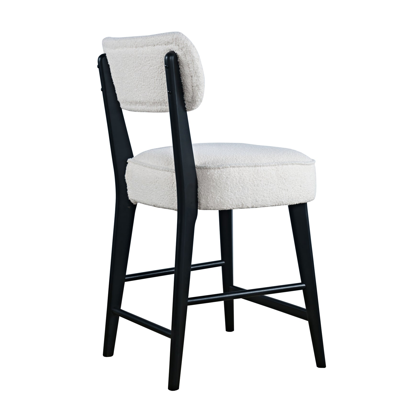 Wes Black Counter Stool (Set of 2) - Ornate Home