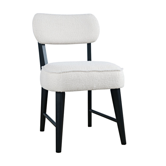 Wes Black Dining Chair (Set of 2) - Ornate Home