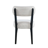 Wes Black Dining Chair (Set of 2) - Ornate Home