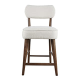 Wes Walnut Counter Stool (Set of 2) - Ornate Home