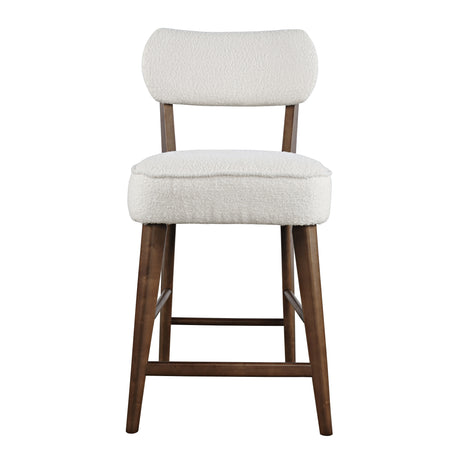 Wes Walnut Counter Stool (Set of 2) - Ornate Home