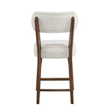 Wes Walnut Counter Stool (Set of 2) - Ornate Home