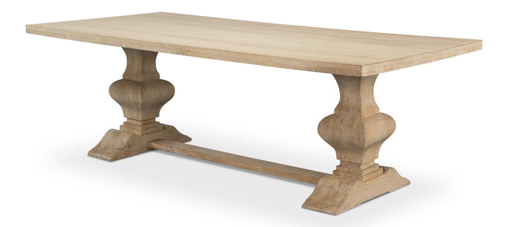 Wesley Natural Dining Table - Ornate Home