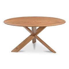 Wesley Vintage Brown Dining Table - Ornate Home