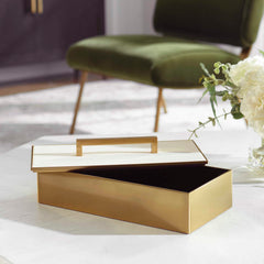 Wessex Brass/White Box - Ornate Home