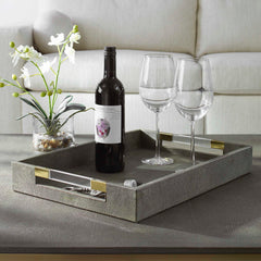 Wessex Gray Tray - Ornate Home