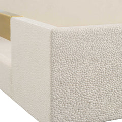 Wessex White Shagreen Tray - Ornate Home