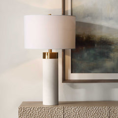 Wessex White Table Lamp - Ornate Home