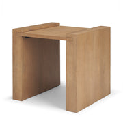 Wesson Light Brown Wood Accent Table - Ornate Home