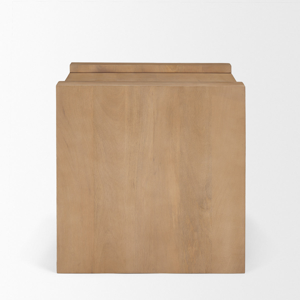 Wesson Light Brown Wood Accent Table - Ornate Home