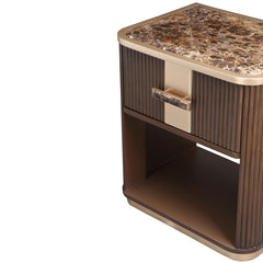 West Kensington Medium Espresso 1-Drawer Nightstand - Ornate Home
