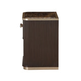 West Kensington Medium Espresso 1-Drawer Nightstand - Ornate Home
