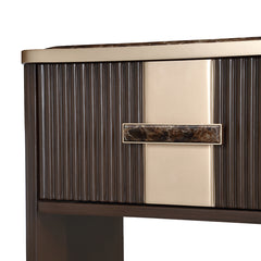 West Kensington Medium Espresso 1-Drawer Nightstand - Ornate Home